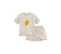 hessnatur Pyjama Regular aus reiner Bio-Baumwolle sonnenapricot 98/104 Kinder Bekleidung
