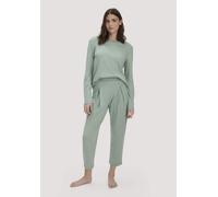hessnatur Pyjama Regular PURE NATURE aus reiner Bio-Baumwolle mattgrün 34