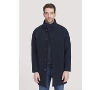 hessnatur Rhön Mantel Regular aus regionaler Schurwolle marine 54