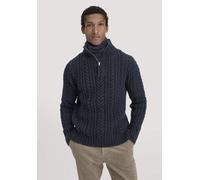 hessnatur Rhön Strick Troyer Regular aus regionaler Schurwolle marine S