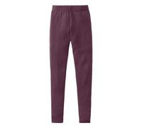 hessnatur Rib Leggings aus Bio-Baumwolle brombeere 98/104