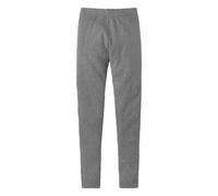 hessnatur Rib Leggings aus Bio-Baumwolle grau 134/140