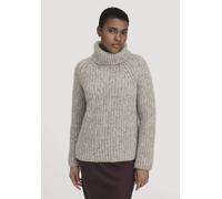hessnatur Rollkragenpullover Relaxed aus Alpaka mit Bio-Baumwolle naturgrau L