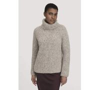 hessnatur Rollkragenpullover Relaxed aus Alpaka mit Bio-Baumwolle naturgrau M