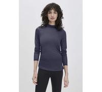 hessnatur Shirt Langarm Slim ACTIVE FUNCTIONAL aus Bio-Merinowolle und TENCEL Lyocell lavendelgrau 38
