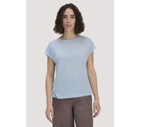 hessnatur Shirt Oversize aus TENCEL Lyocell mit Bio-Baumwolle perlblau XS