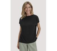 hessnatur Shirt Oversize aus TENCEL Lyocell mit Bio-Baumwolle schwarz M