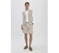 hessnatur Shorts Relaxed aus Bio-Baumwolle mit Leinen düne 38