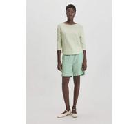 hessnatur Shorts Relaxed aus weichem TENCEL Lyocell mit Leinen jadegrün 36