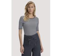 hessnatur Softrib Streifen T-Shirt Fitted aus Bio-Baumwolle und TENCEL Modal marine 48