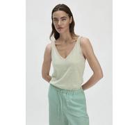 hessnatur Streifen Jersey Top Regular aus Leinen und reiner Bio-Baumwolle düne 46