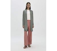 hessnatur Strick Jacke Oversized aus TENCEL Lyocell mit Bio-Baumwolle steppengras XS