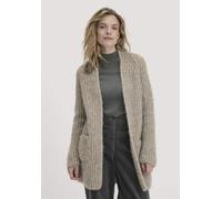 hessnatur Strick Jacke Relaxed aus Alpaka mit Bio-Baumwolle naturbeige XL