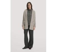 hessnatur Strick Jacke Relaxed aus Alpaka mit Bio-Baumwolle naturgrau XS