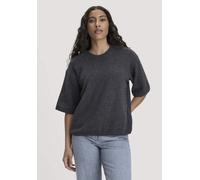 hessnatur Strick Pullover Oversize aus Bio-Merinowolle mit Bio-Baumwolle anthrazit M