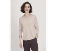 hessnatur Strick Pullover Oversize aus TENCEL Lyocell mit Bio-Baumwolle düne M