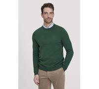 hessnatur Strick Pullover Regular aus Bio-Merinowolle mit Kaschmir tannengrün XXL