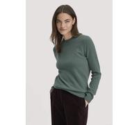 hessnatur Strick Pullover Regular aus Bio-Schurwolle mit Kaschmir fichtengrün XL