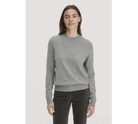 hessnatur Strick Pullover Regular aus Bio-Schurwolle mit Kaschmir grau XS