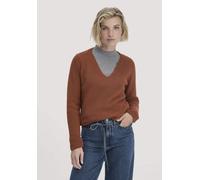 hessnatur Strick Pullover Regular aus reiner Bio-Baumwolle rost XL