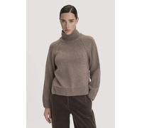 hessnatur Strick Pullover Relaxed aus Bio-Merinowolle mit Bio-Baumwolle camel M