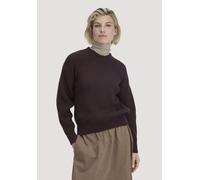 hessnatur Strick Pullover Relaxed aus reiner Bio-Baumwolle schwarzbeere XXL