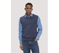 hessnatur Strick Pullunder Regular aus Bio-Merinowolle mit Bio-Baumwolle mitternachtsblau XL