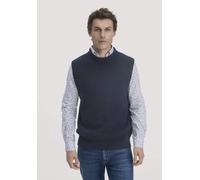 hessnatur Strick Pullunder Regular aus Bio-Merinowolle und Bio-Baumwolle marine L