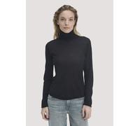 hessnatur Strick Rollkragen Pullover Slim aus reiner Bio-Merinowolle schwarz XL