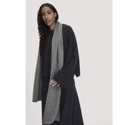 hessnatur Strick Schal aus Bio-Merinowolle mit Cashmere grau One Size