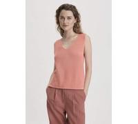 hessnatur Strick Top Regular aus reiner Bio-Baumwolle lachs L