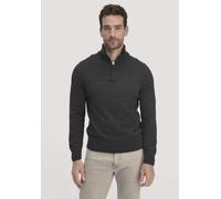 hessnatur Strick Troyer Regular aus Bio-Merinowolle mit Bio-Baumwolle anthrazit S