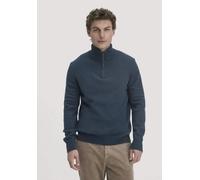 hessnatur Strick Troyer Regular aus Bio-Merinowolle mit Bio-Baumwolle dunkles petrol S