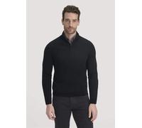 hessnatur Strick Troyer Regular aus reiner Bio-Merinowolle schwarz M