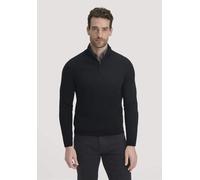 hessnatur Strick Troyer Regular aus reiner Bio-Merinowolle schwarz XXL