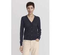 hessnatur Strickjacke Regular aus reiner Bio-Merinowolle marine 38