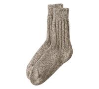 hessnatur Stricksocke aus reiner Bio-Merinowolle natur 40/41