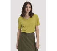 hessnatur T-Shirt Oversize aus Leinen und Bio-Baumwolle sommermoos S
