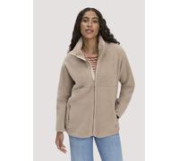 hessnatur Wollfleece Jacke Oversized aus reiner Bio-Merinowolle sand L