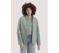 hessnatur Wollfleece Jacke Regular aus reiner Bio-Merinowolle mattgrün L