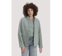 hessnatur Wollfleece Jacke Regular aus reiner Bio-Merinowolle mattgrün M