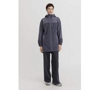 hessnatur Wollfleece Mantel Relaxed aus Bio-Merinowolle mit Bio-Baumwolle lavendelgrau XS