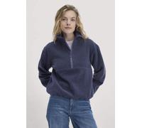 hessnatur Wollfleece Troyer Relaxed aus Bio-Merinowolle mit Bio-Baumwolle pastell iris XXL