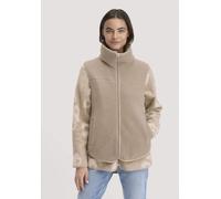 hessnatur Wollfleece Weste Regular aus reiner Merinowolle sand XXL