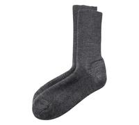 hessnatur Wollsocke aus reiner Bio-Merinowolle anthrazit 44/45