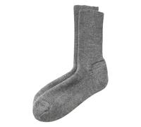 hessnatur Wollsocke aus reiner Bio-Merinowolle grau 42/43