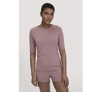 hessnatur Wool-Silk T-Shirt aus Bio-Merinowolle mit Seide altrosa 38