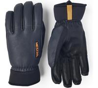 Hestra Army Leather Wool Terry - 5 Finger Skihandschuhe Für Herren 3001620-350 Grau;Schwarz 254