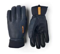 Hestra - Army Leather Wool Terry 5 Finger - Handschuhe, Gr. S-M EU 7, blau (Grey)