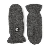 Hestra Basic Wool Fäustlinge Handschuhe Fausthandschuhe Herrenhandschuhe Damenhandschuhe Damen/Herren - mit Futter Winter Herbst-Winter - 6 HS anthrazit